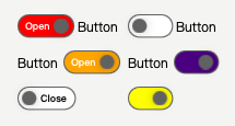 RibbonSwitchButton Light Style
